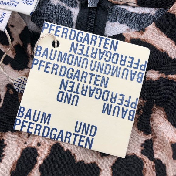 Baum Und Pferdgarten Black Brown Animal Print Top - Picture 6 of 8